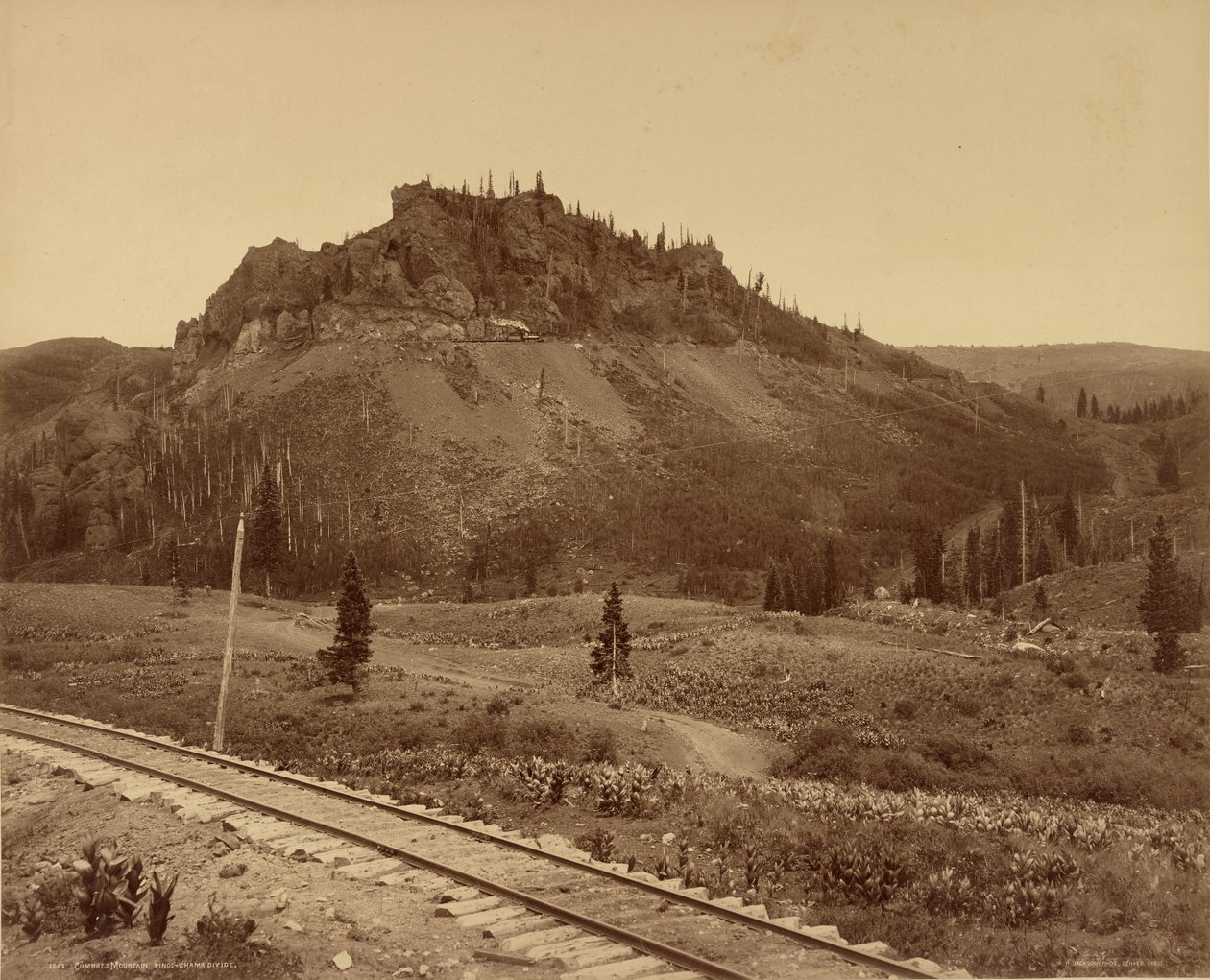 Cumbres Mountain, Pinos-Chaman vedenjakaja tekijältä William Henry Jackson