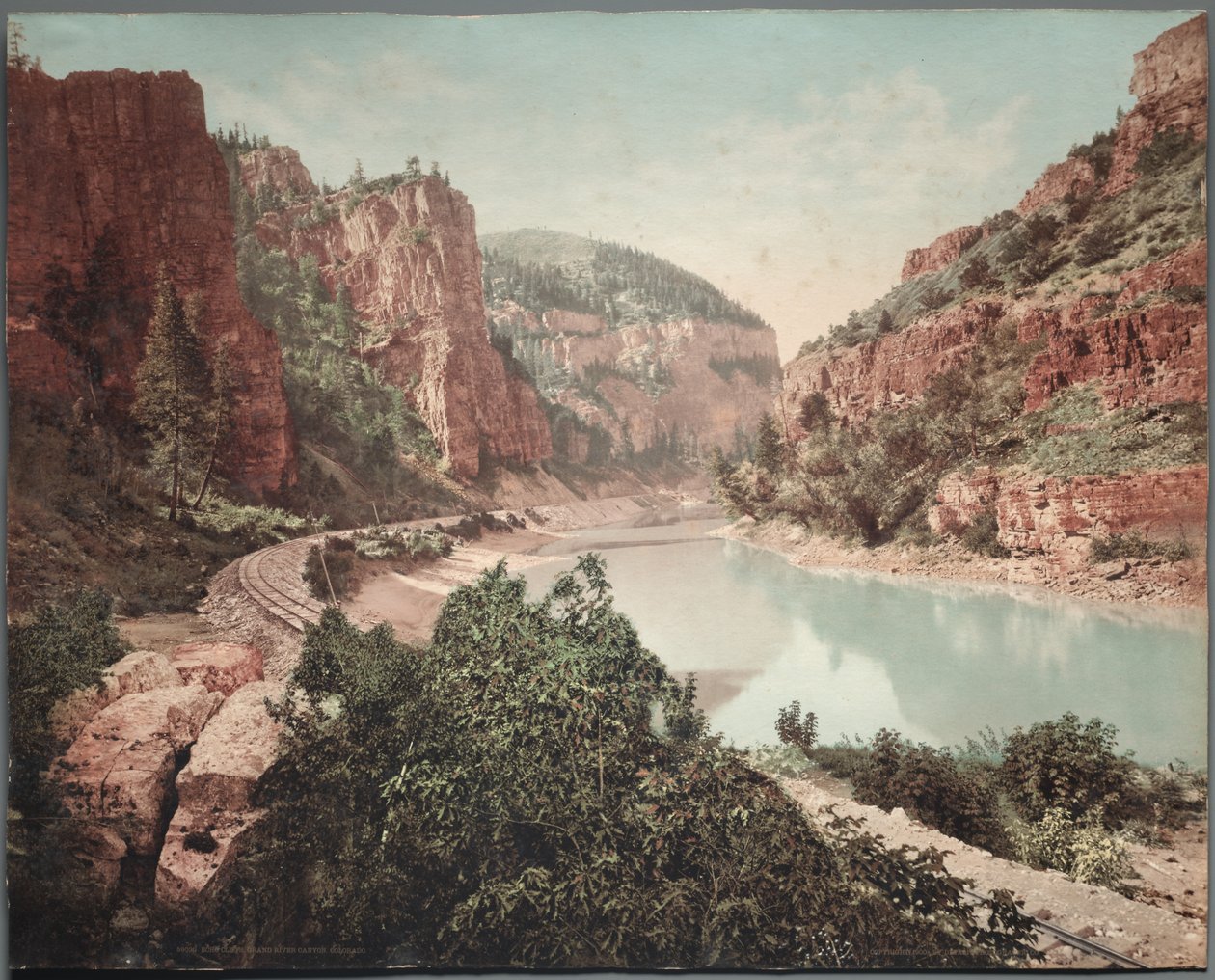 Echo Cliffs, Grand River Canyon, 1890-luku. tekijältä William Henry Jackson
