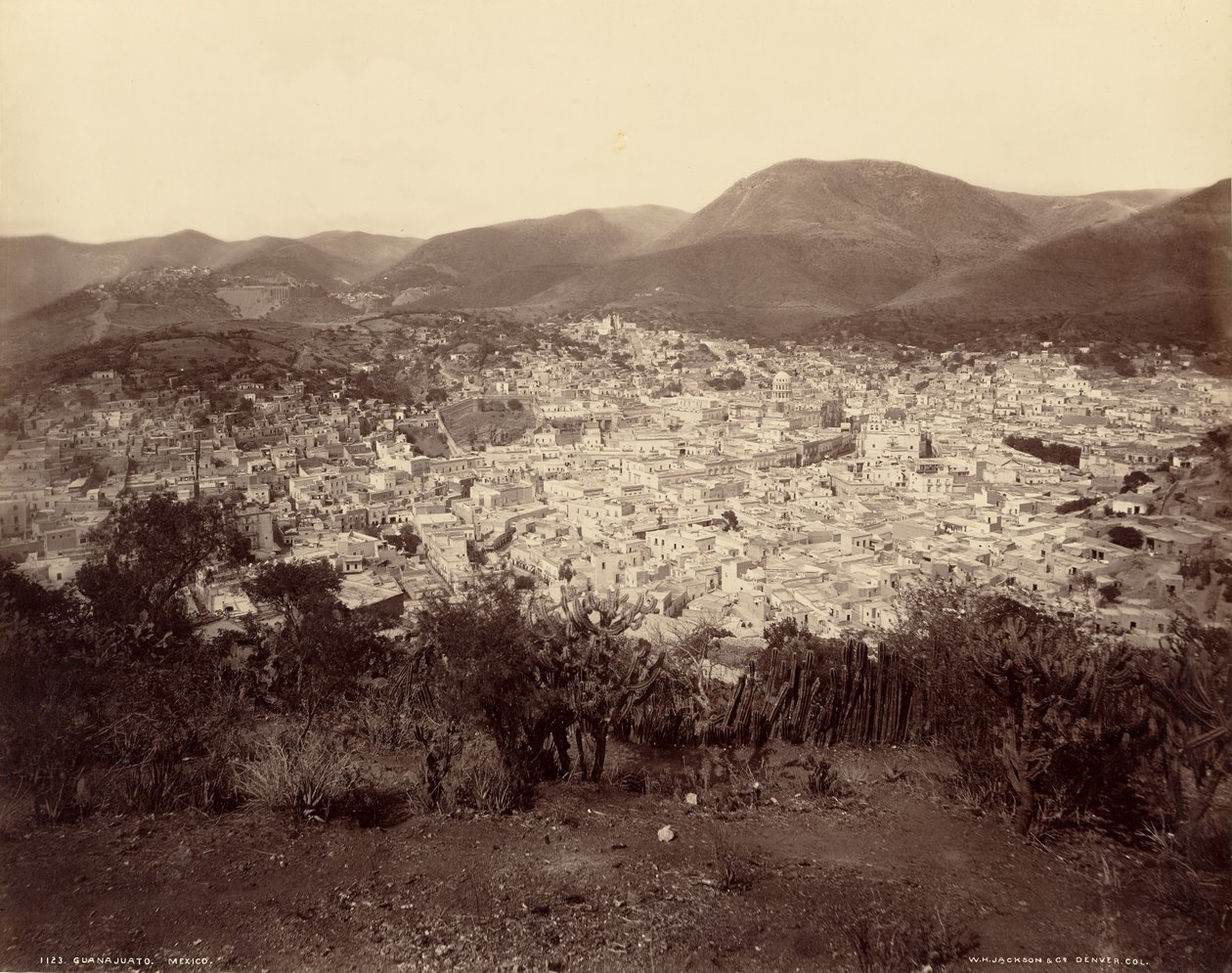 Guanajuato, Meksiko tekijältä William Henry Jackson