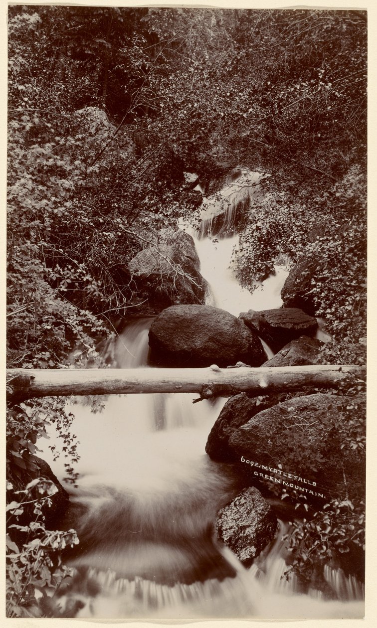 [Myrtle Falls, Green Mountain, Colorado] tekijältä William Henry Jackson