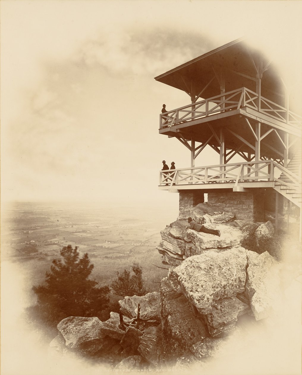 High Rockista pohjoiseen, Pen-Mar tekijältä William Henry Jackson