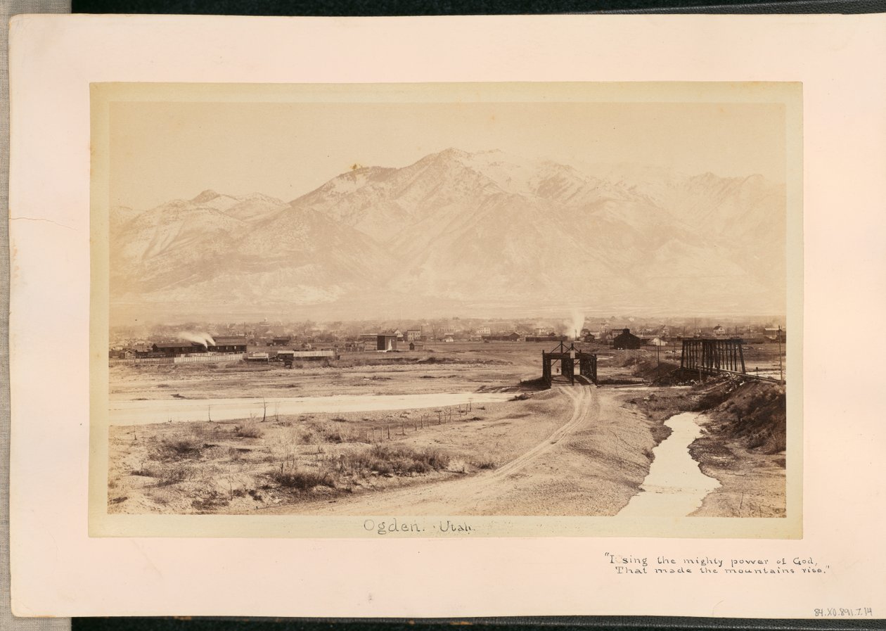 Ogden, Utah tekijältä William Henry Jackson