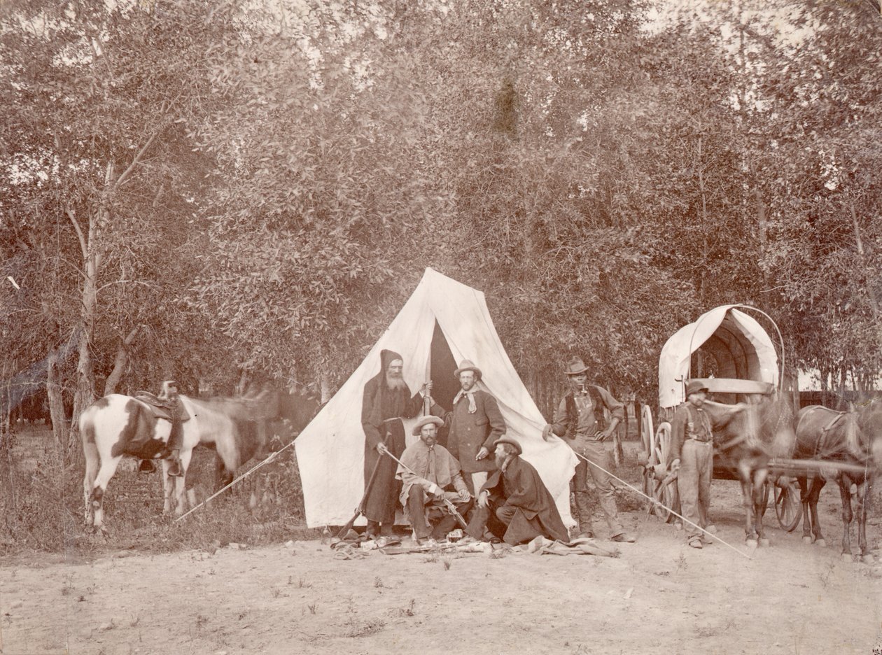 Matkalla Pyhän Ristin vuorelle, 1874 tekijältä William Henry Jackson