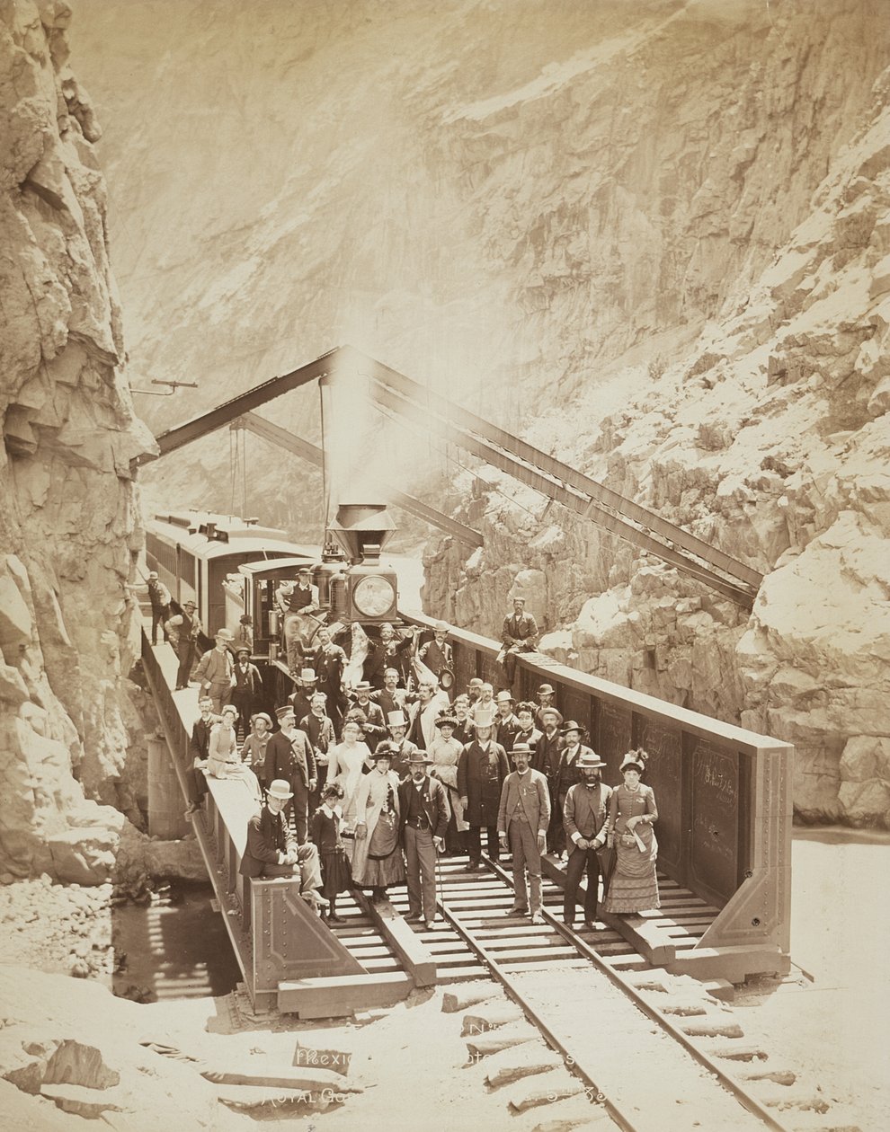 Royal Gorge tekijältä William Henry Jackson