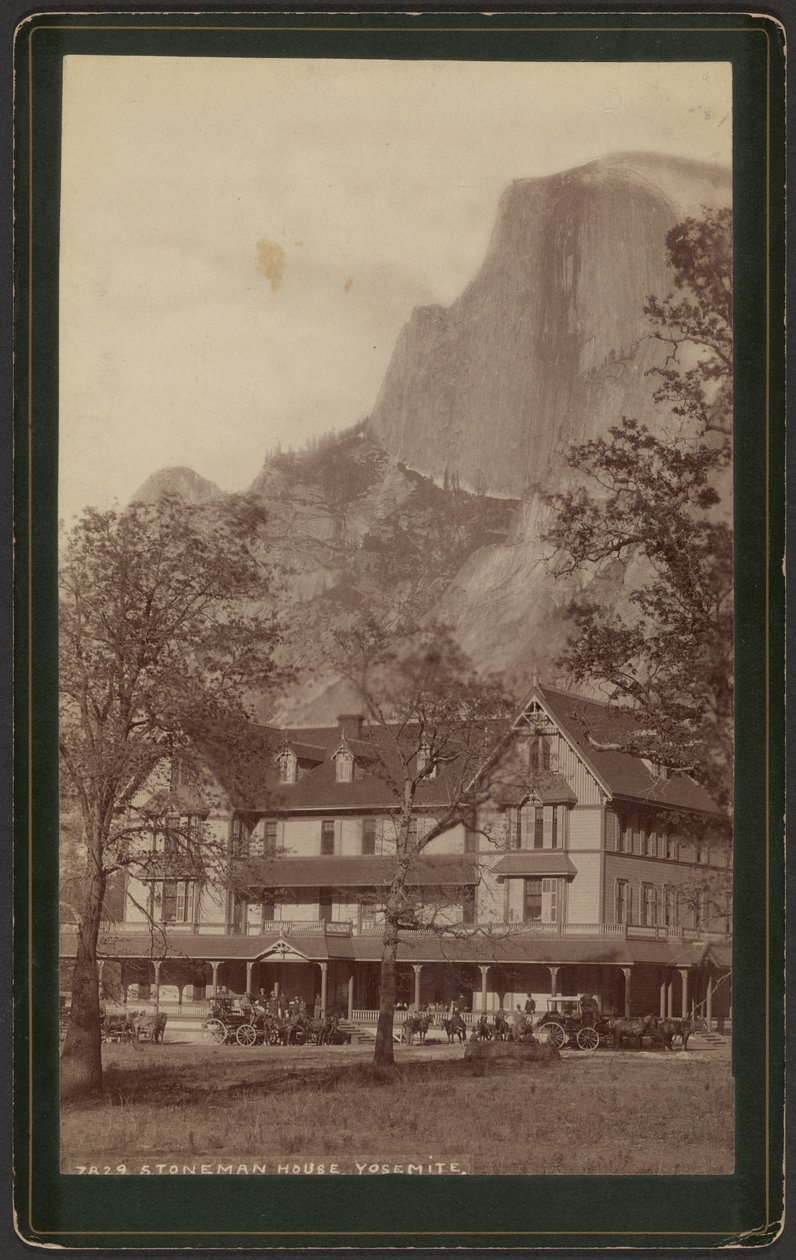 Stoneman House, Yosemite tekijältä William Henry Jackson