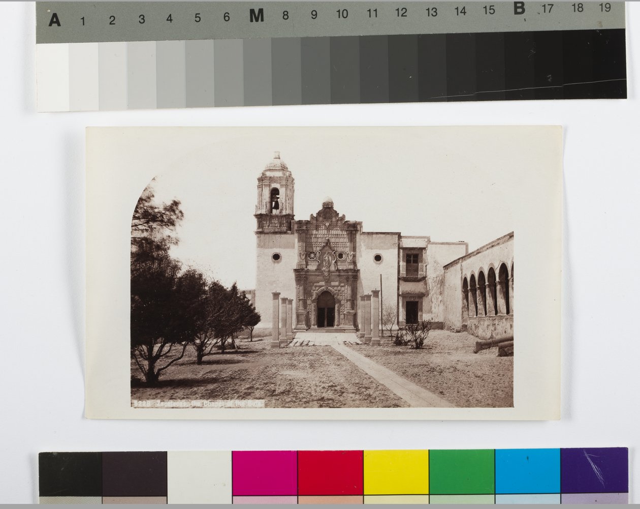Zacatecas, Bufan kappeli, 1883-84 (albumiprintti) tekijältä William Henry Jackson