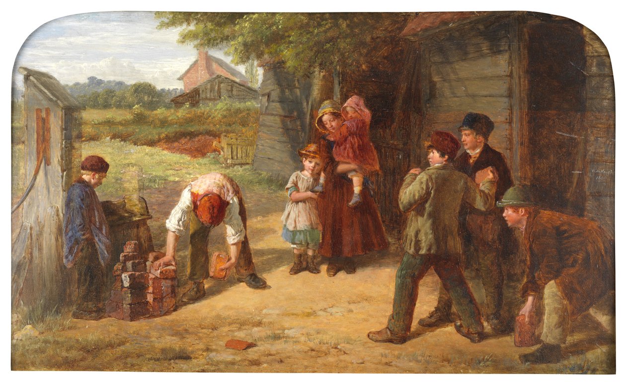 Kyläpeli, 1860 tekijältä William Henry Knight