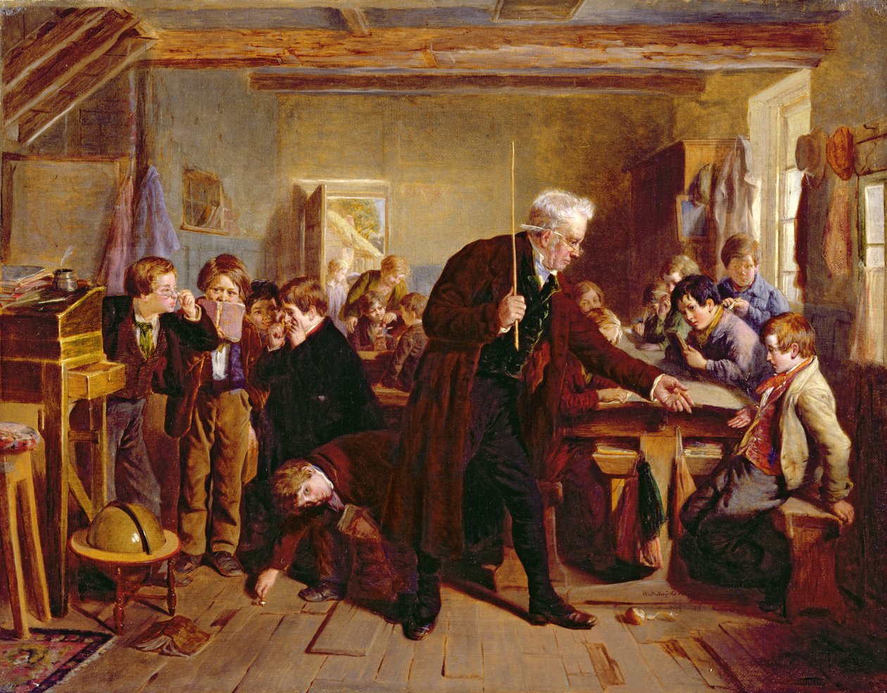 Kyläkoulu, 1857 tekijältä William Henry Knight