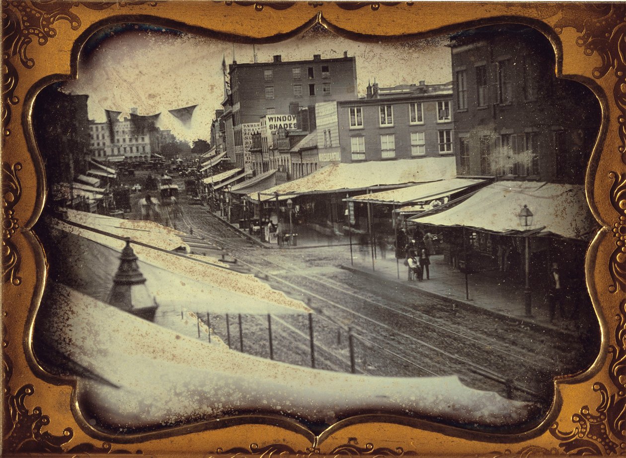 Chatham Square, New York, n. 1853 tekijältä William Henry Lewis