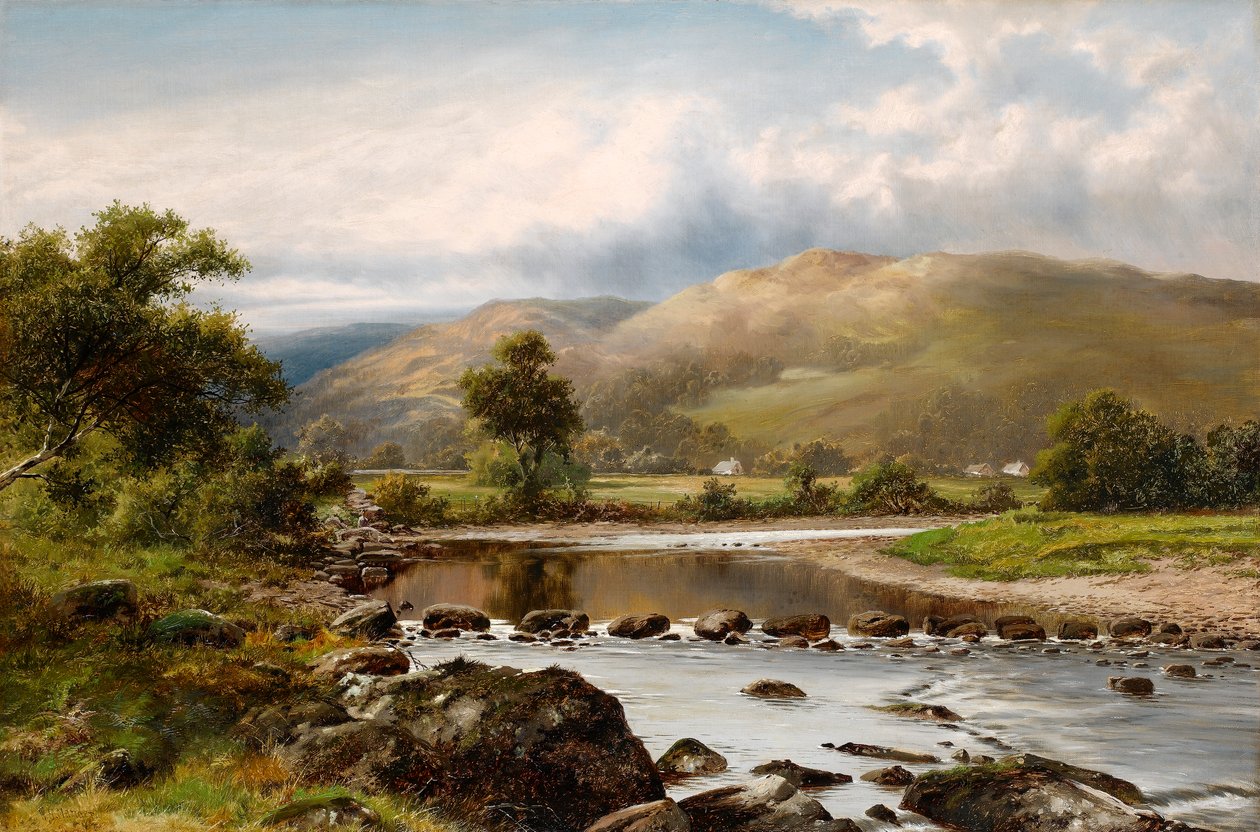 Stepping Stones Bettws-y-Coedissa, Pohjois-Walesissa tekijältä William Henry Mander