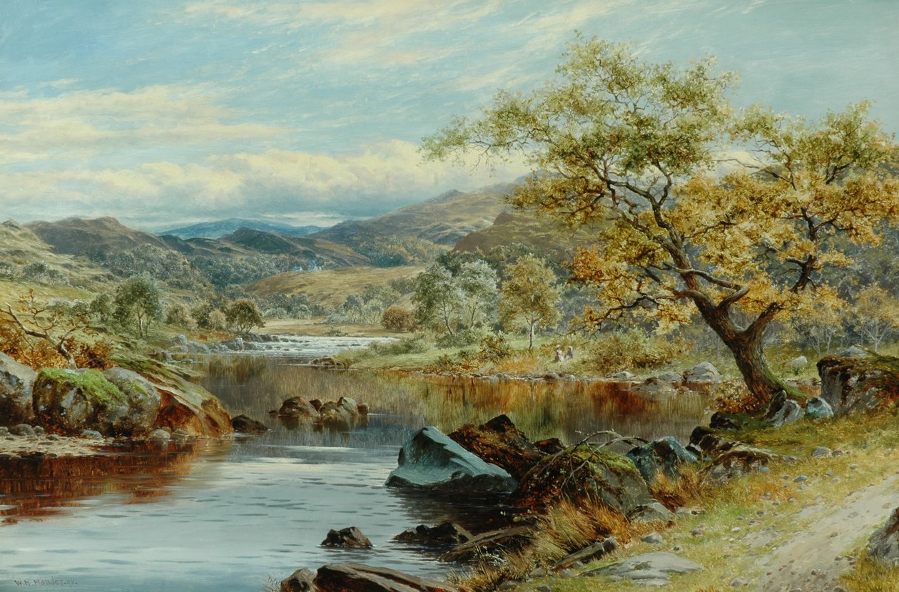 Lledrin laakso, Capel Curig tekijältä William Henry Mander