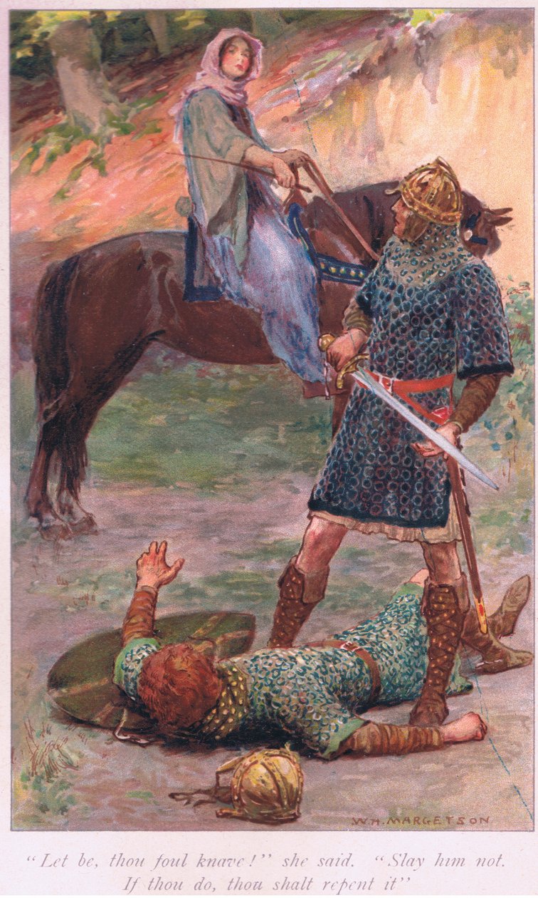 Anna olla, sinä ilkeä ryyppy! hän sanoi, älä tapa häntä. Jos teet niin, sinun tulee katua sitä tekijältä William Henry Margetson