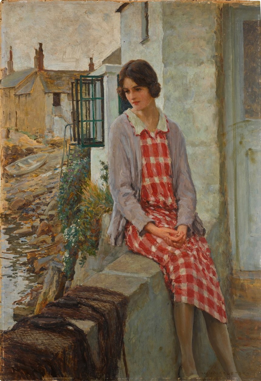 Tyttö, joka rakasti merimiestä tekijältä William Henry Margetson