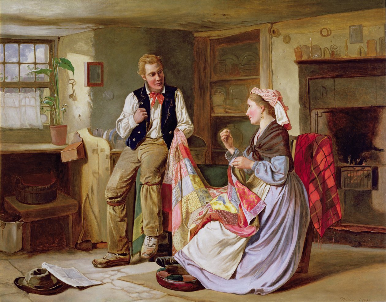 Patchwork peitto tekijältä William Henry Midwood