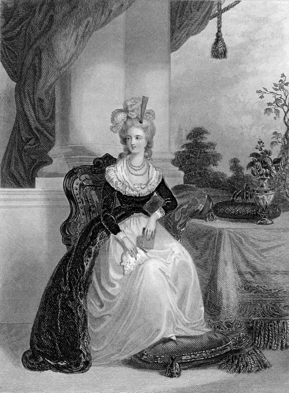 Marie Antoinette, Ranskan ja Navarran kuningatar, 1840-1860. tekijältä William Henry Mote