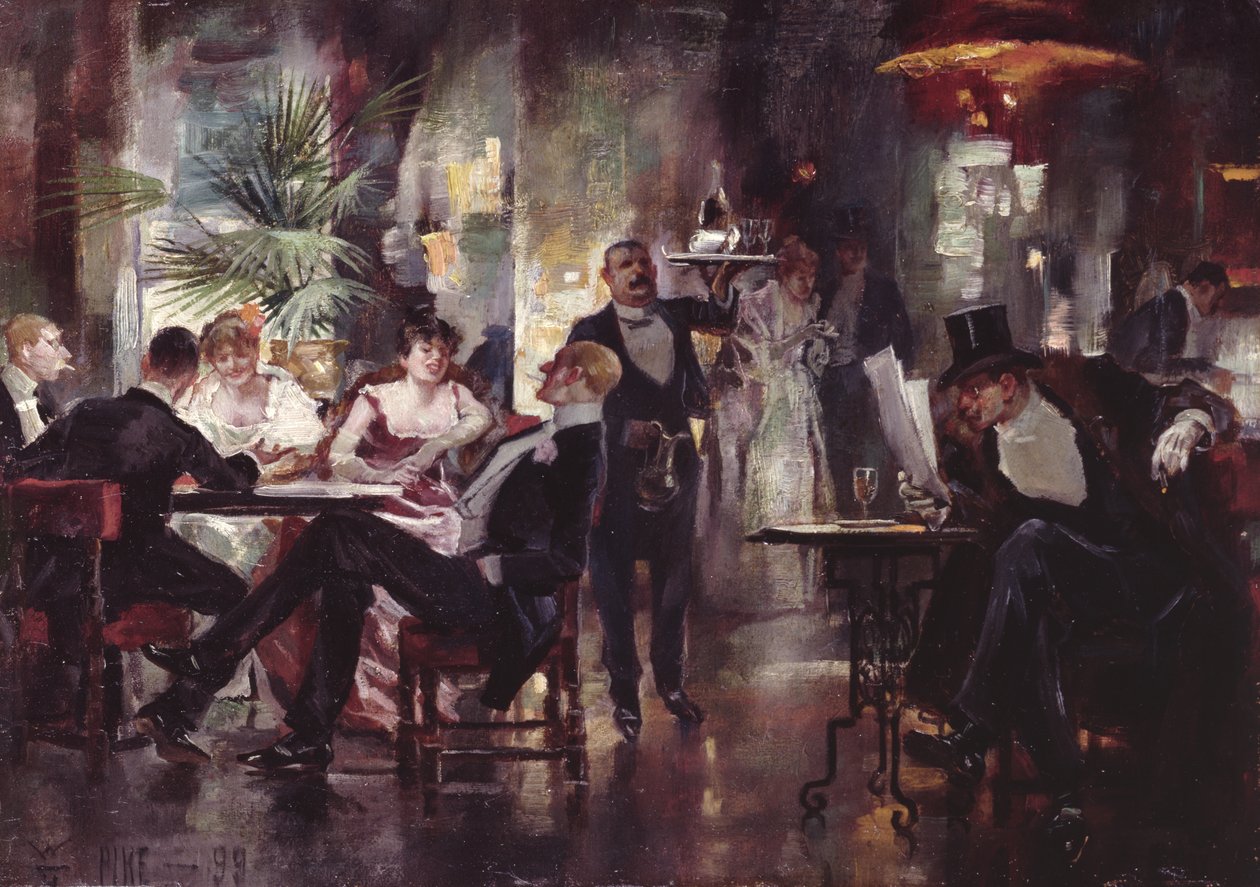 Cafe Society, 1899 tekijältä William Henry Pike