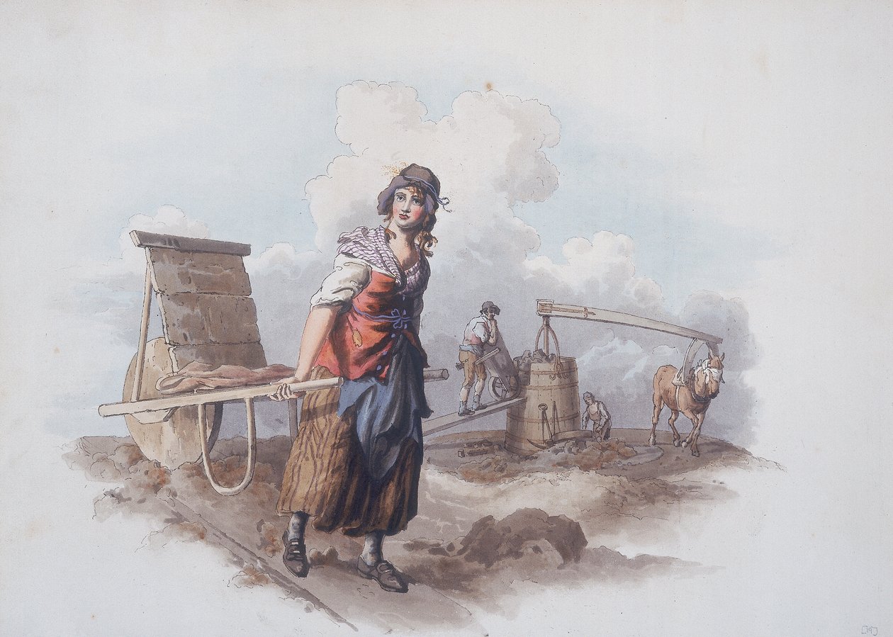 Tiilivalmistaja, 1808 tekijältä William Henry Pyne