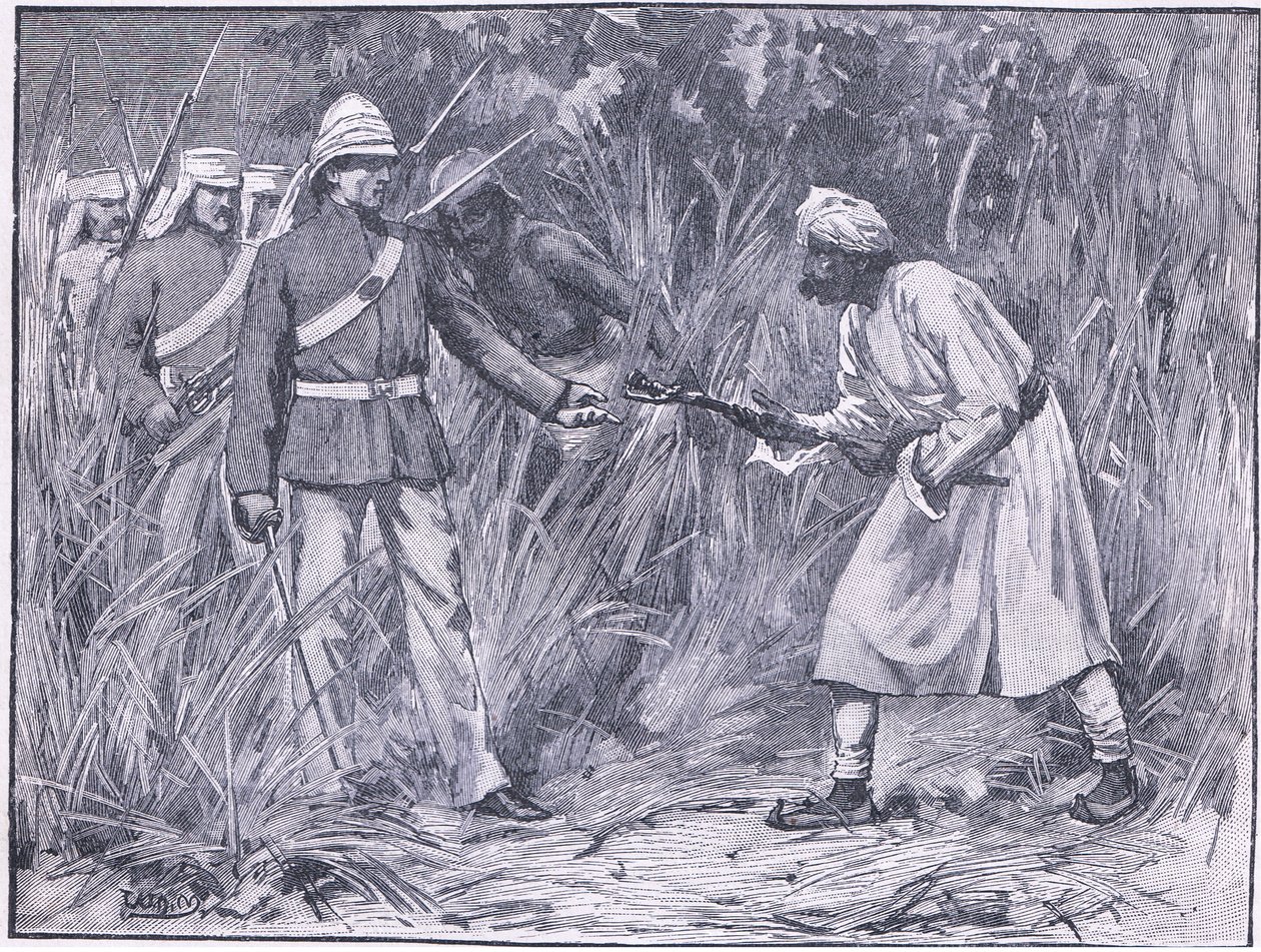 Tantia Topeen vangitseminen 1859 jKr tekijältä William Heysham Overend