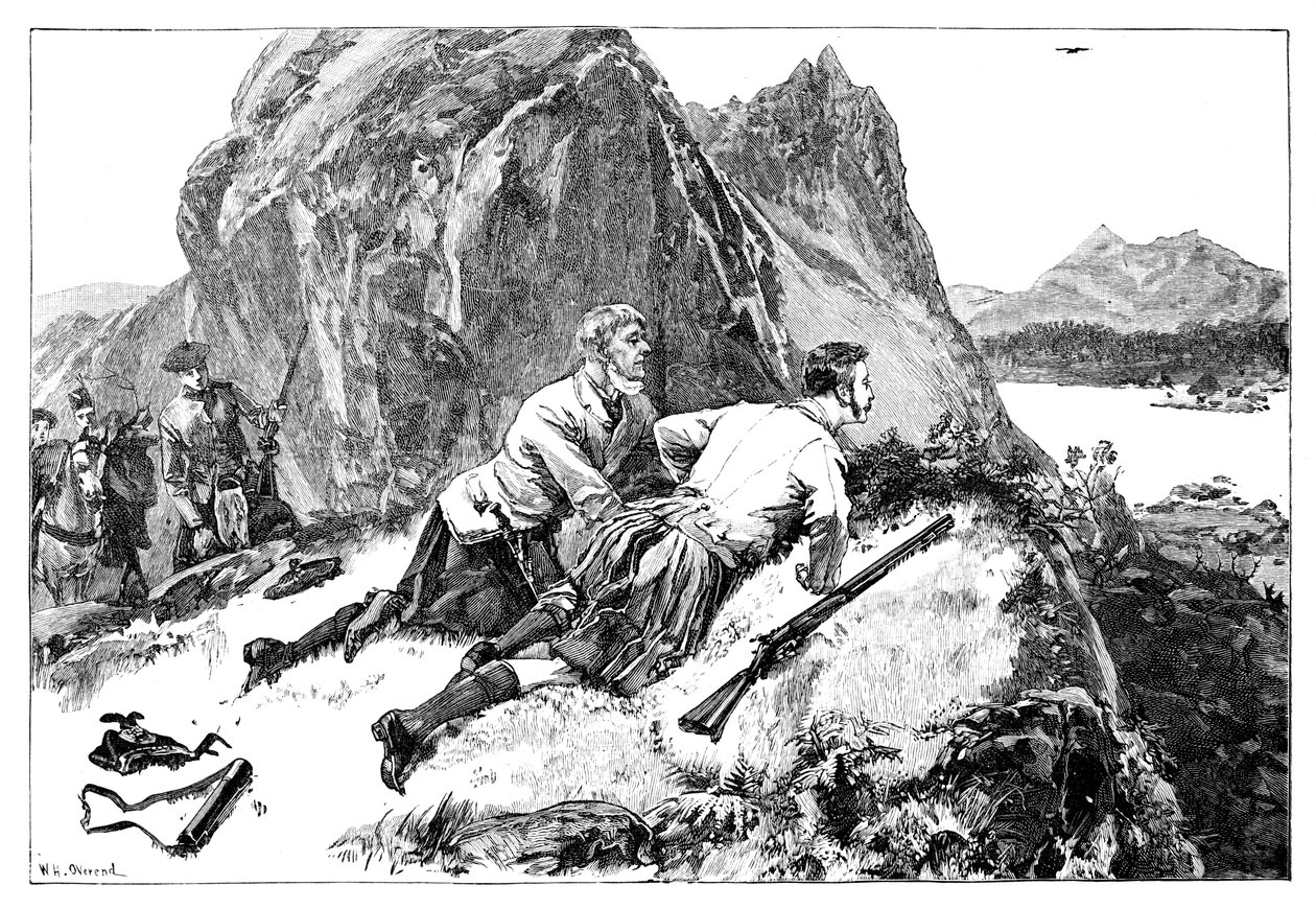 Prinssi Albert deerstalking, 1840-luku, 1900. tekijältä William Heysham Overend