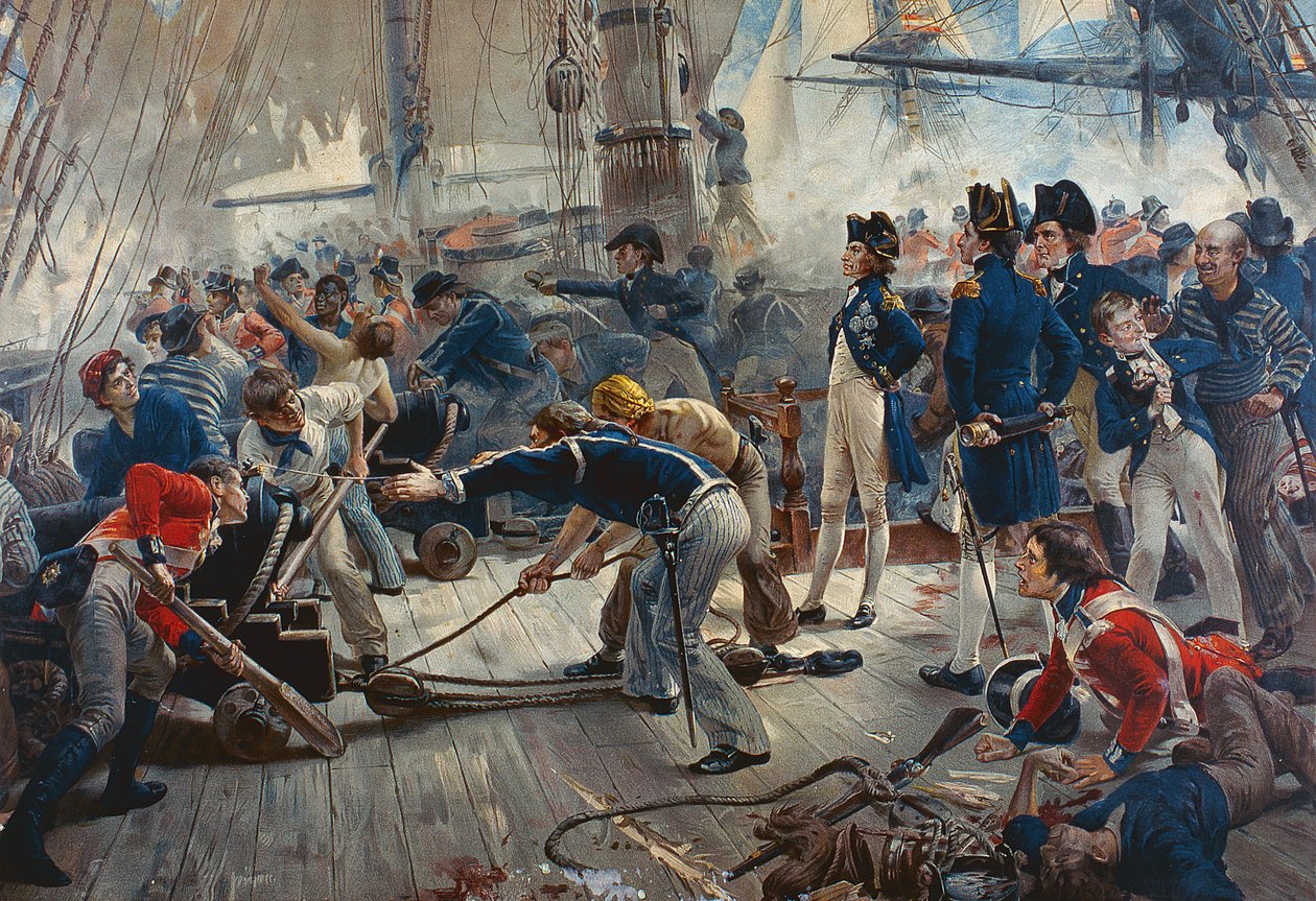 Trafalgarin sankari tekijältä William Heysham Overend