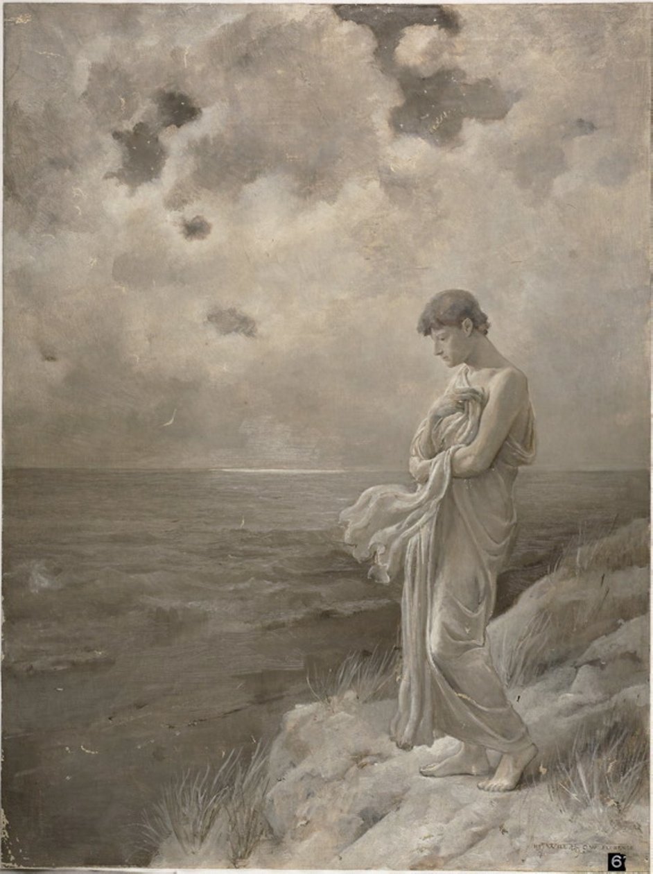 Sonetti: "Kun minulla on pelko, että en voi lakata olemasta", 1887 tekijältä William Hicok Low