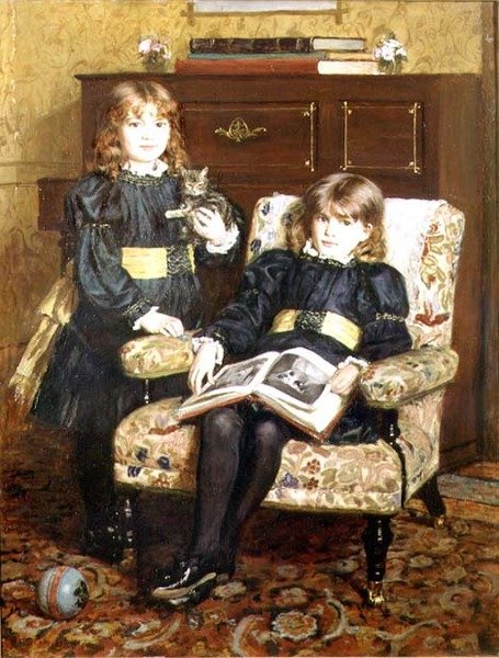 Mayn ja Violet Craikin muotokuva tekijältä William Hippon Gadsby