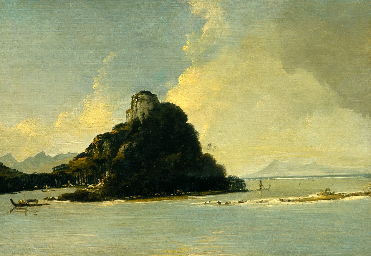 Owhareen satama, Huahine tekijältä William Hodges
