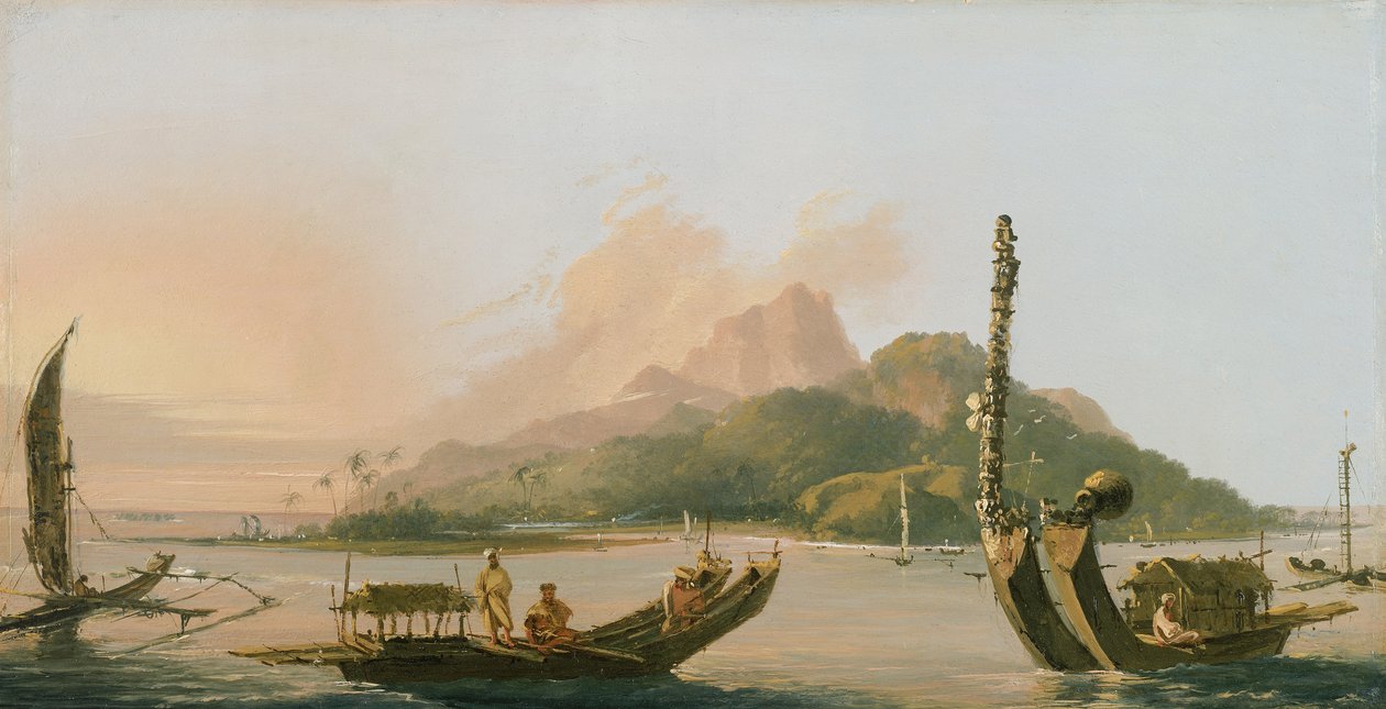 Tahiti: Suunta kaakkoon 1773 tekijältä William Hodges