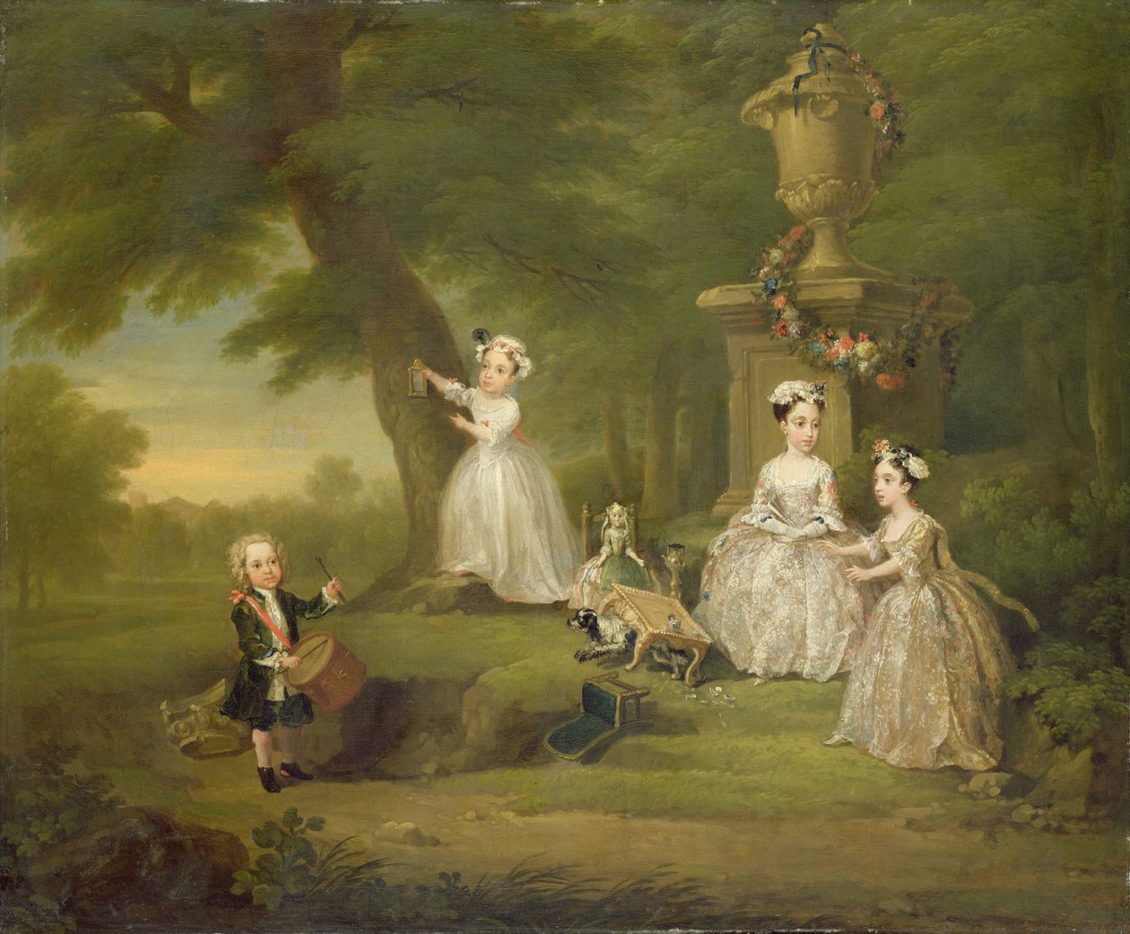 Lasten teekutsut tekijältä William Hogarth