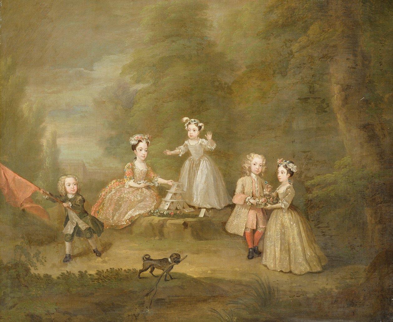 Korttitalo tekijältä William Hogarth