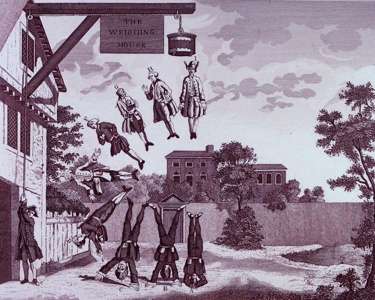 Absoluuttinen painovoima tekijältä William Hogarth