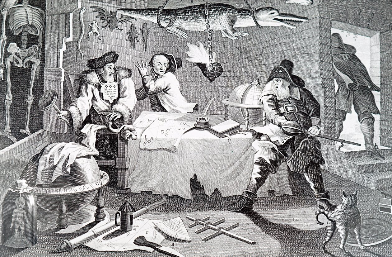 Okkulttinen kohtaus tekijältä William Hogarth