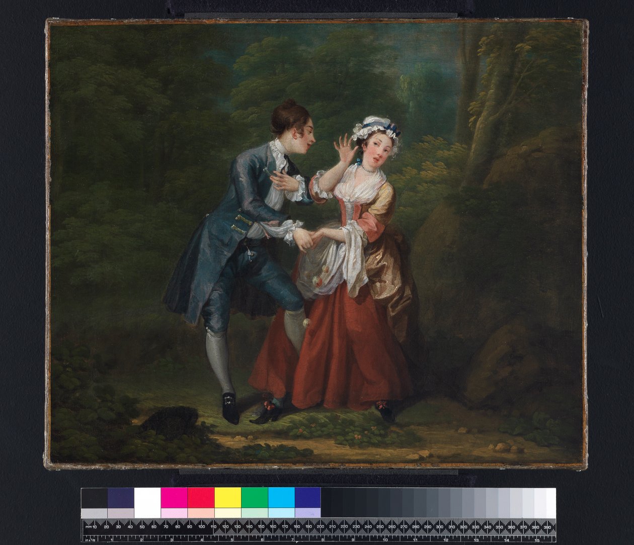 Ennen, n. 1730-31 (yksi parista, katso 58828) tekijältä William Hogarth