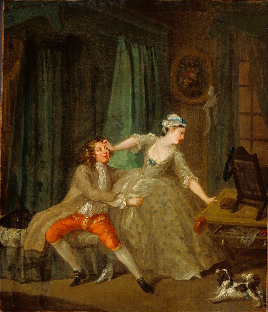 Ennen, noin 1730-31 tekijältä William Hogarth