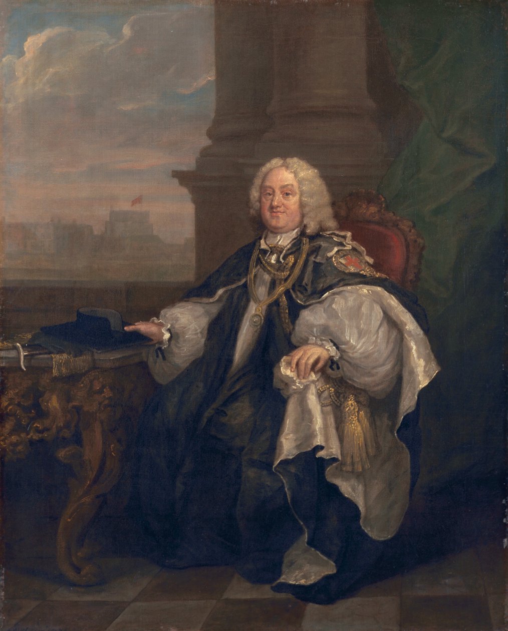 Benjamin Hoadly, Winchesterin piispa, 1742 tekijältä William Hogarth
