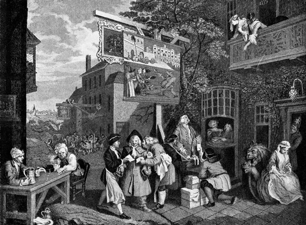 Äänestys, 1757 tekijältä William Hogarth