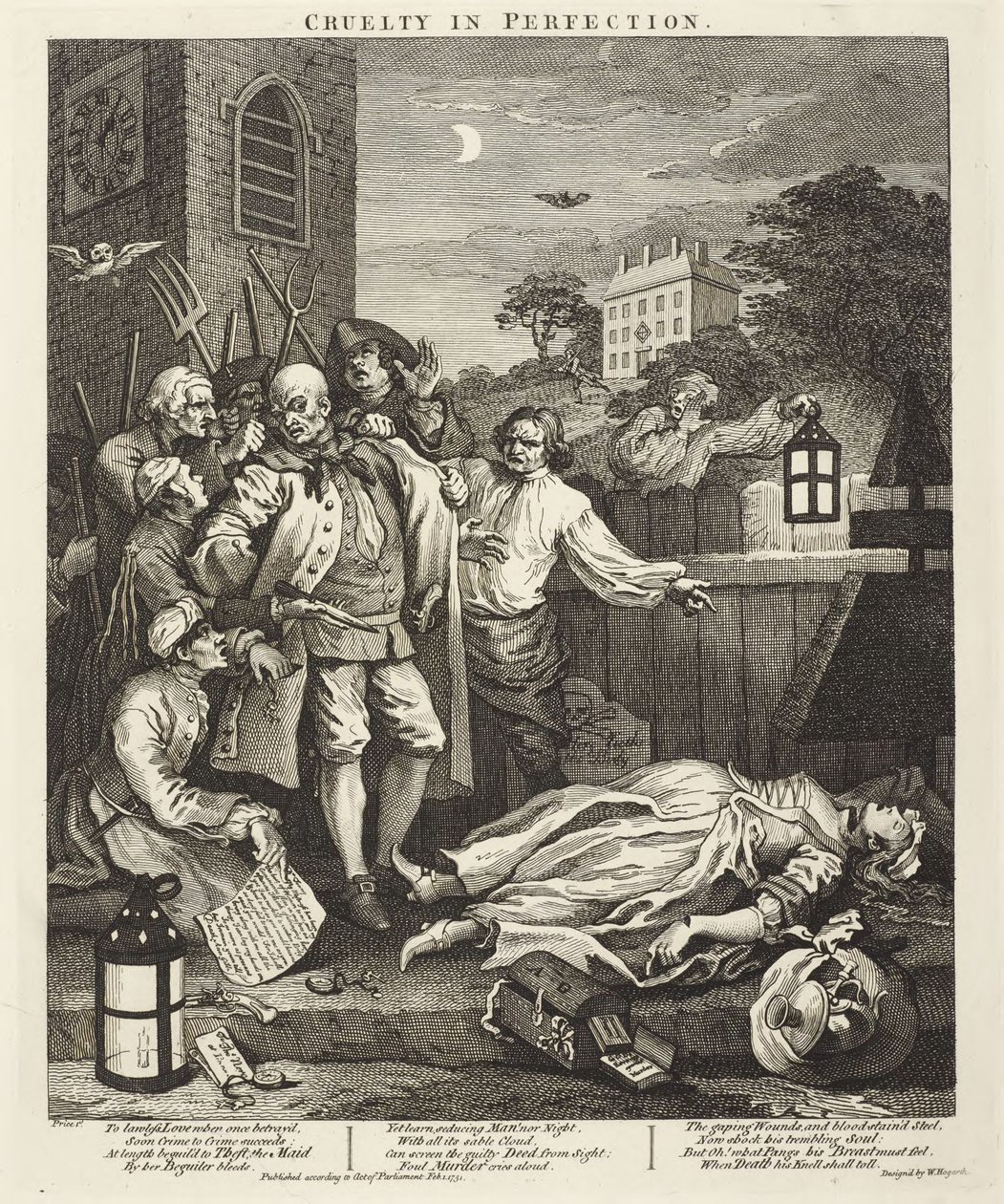 Täydellinen julmuus tekijältä William Hogarth