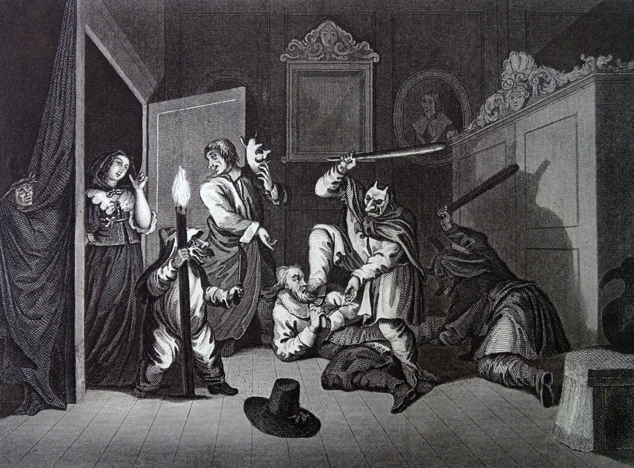 Etukappale Samuel Butlerin Hudibrasille tekijältä William Hogarth