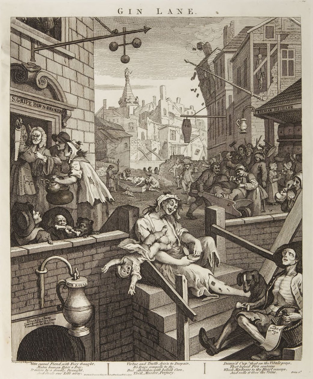 Ginikuja tekijältä William Hogarth