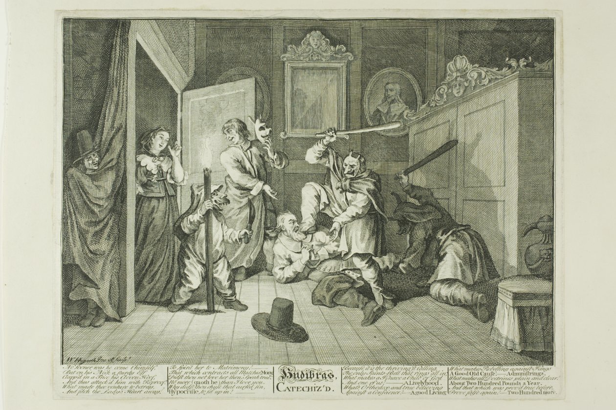Hudibras Catechized, levy yhdeksän Hudibrasista tekijältä William Hogarth