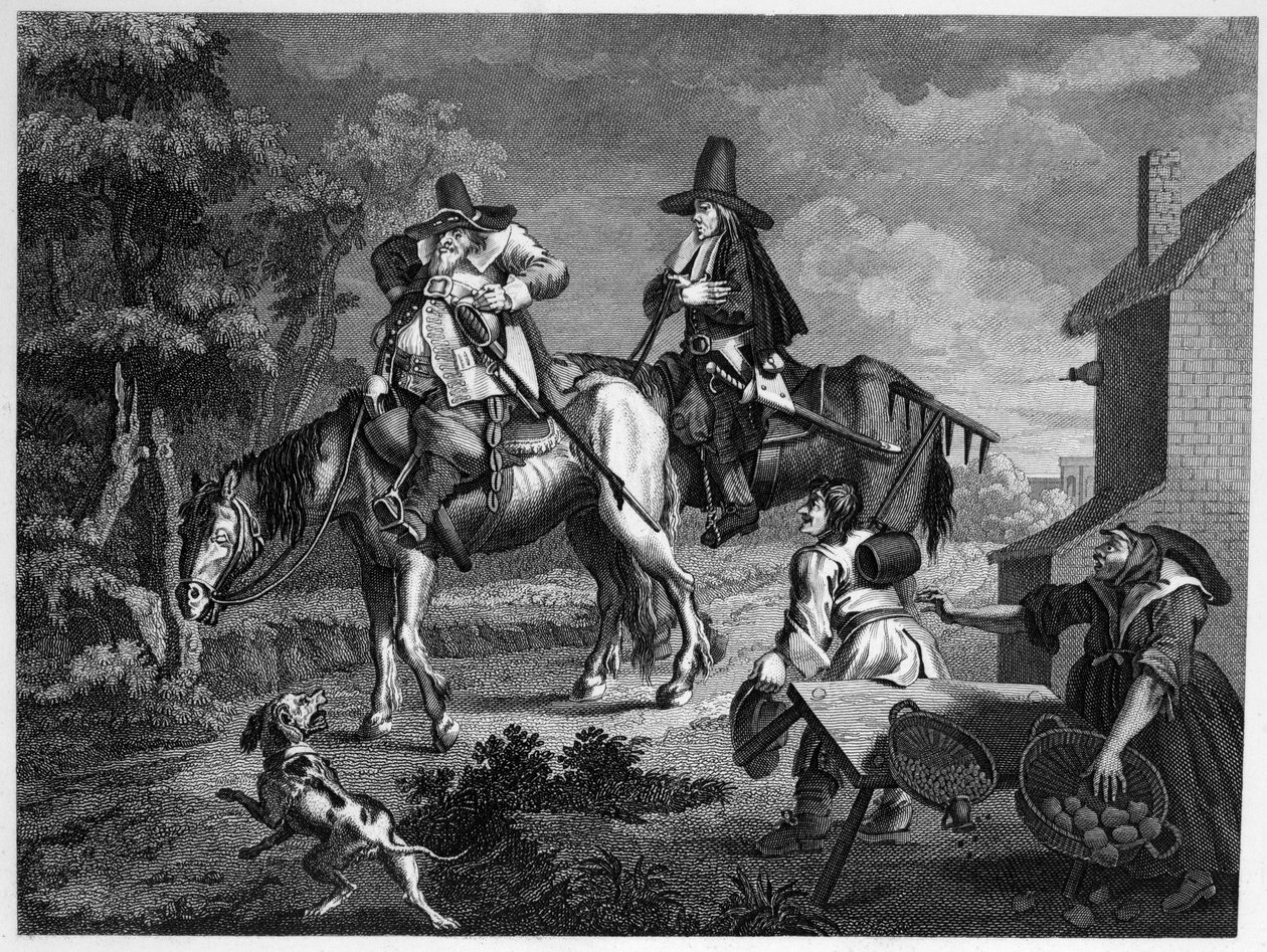 Hudibras Sallies Forth tekijältä William Hogarth