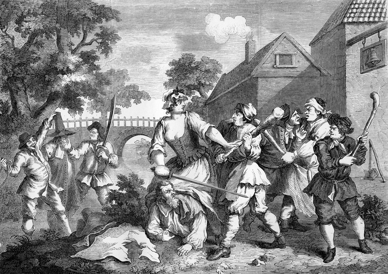Hudibras William Hogarth tekijältä William Hogarth