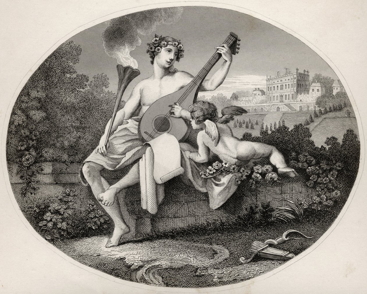 Hymen and Cupid, The Works of William Hogarthin teoksista, julkaistu 1833 tekijältä William Hogarth