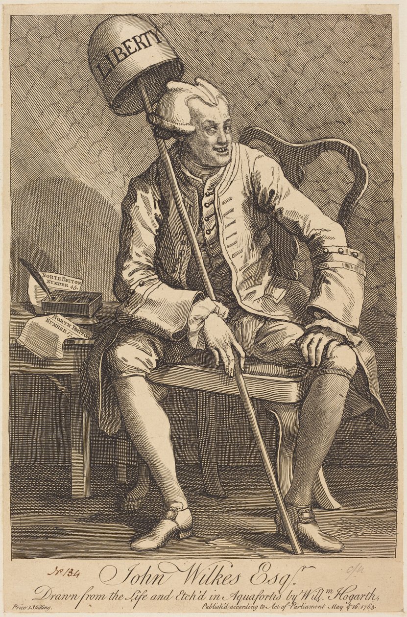 John Wilkes, Esq. tekijältä William Hogarth