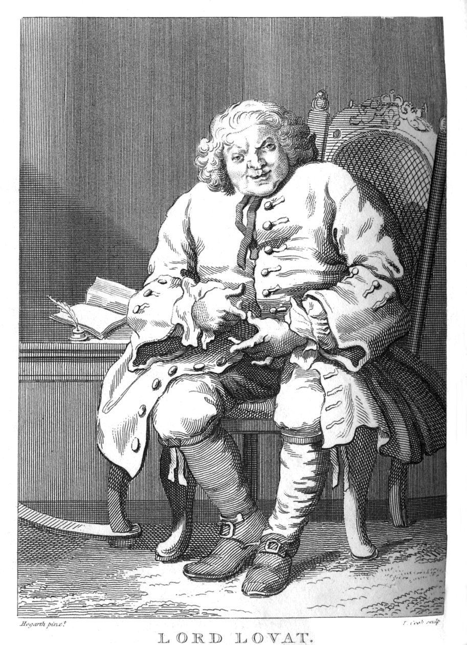 Lord Lovat by William Hogarth tekijältä William Hogarth