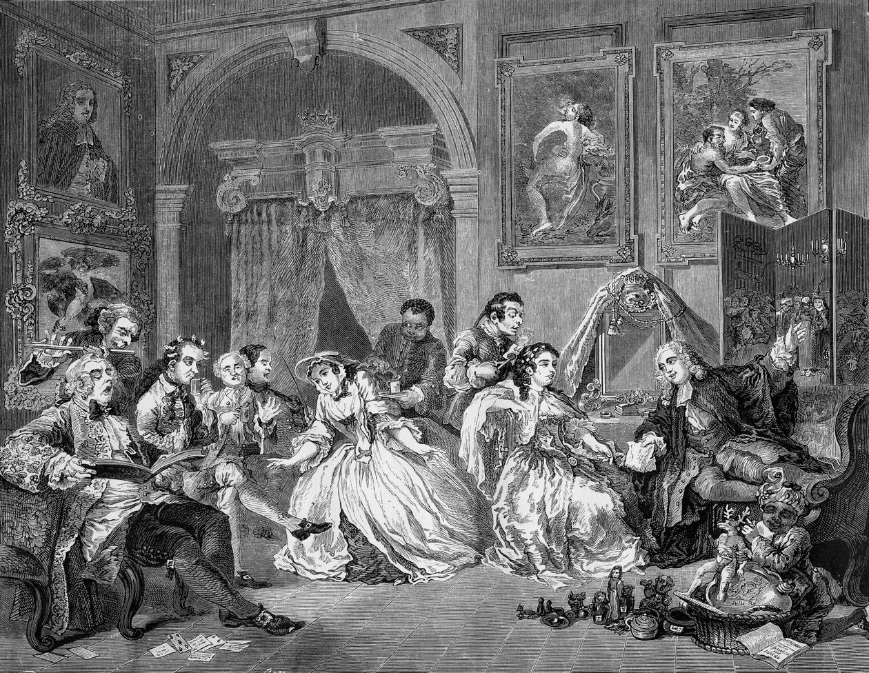 Marriage a la Mode, William Hogarth tekijältä William Hogarth