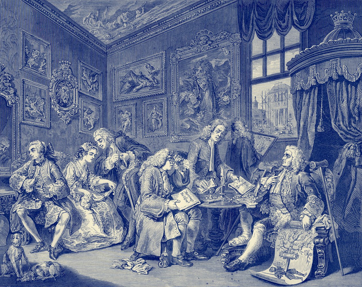 Marriage a la Mode, William Hogarth tekijältä William Hogarth