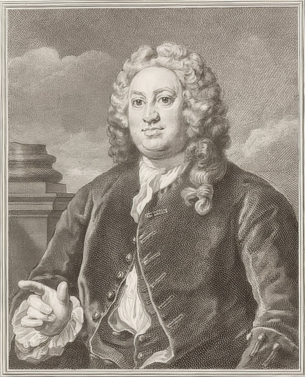 Martin Folkes. 1742 tekijältä William Hogarth