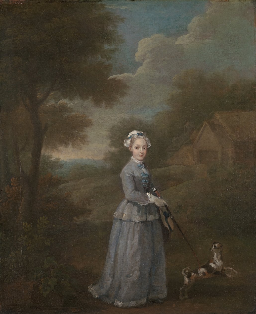 Neiti Wood, n. 1730. tekijältä William Hogarth
