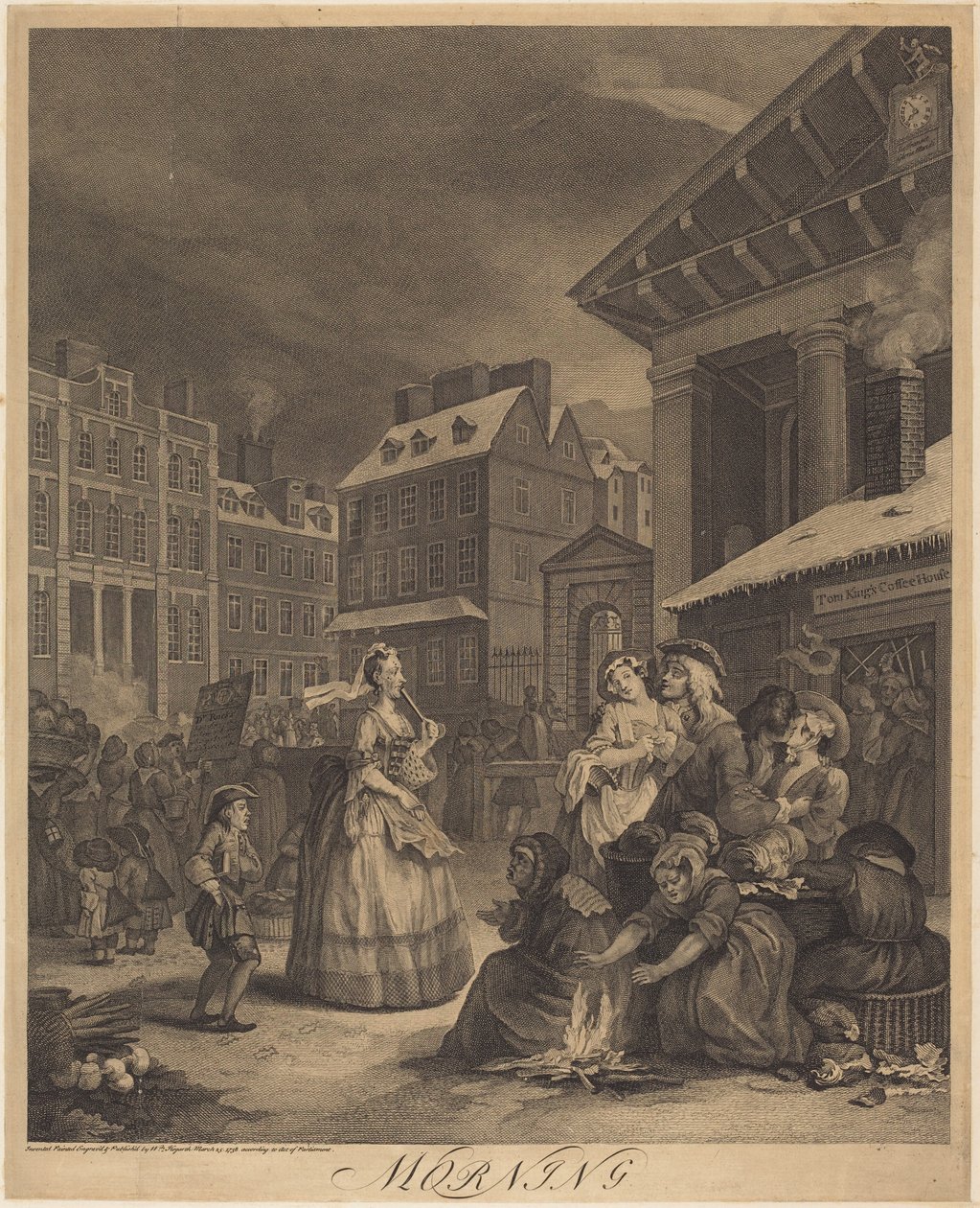 Aamu tekijältä William Hogarth